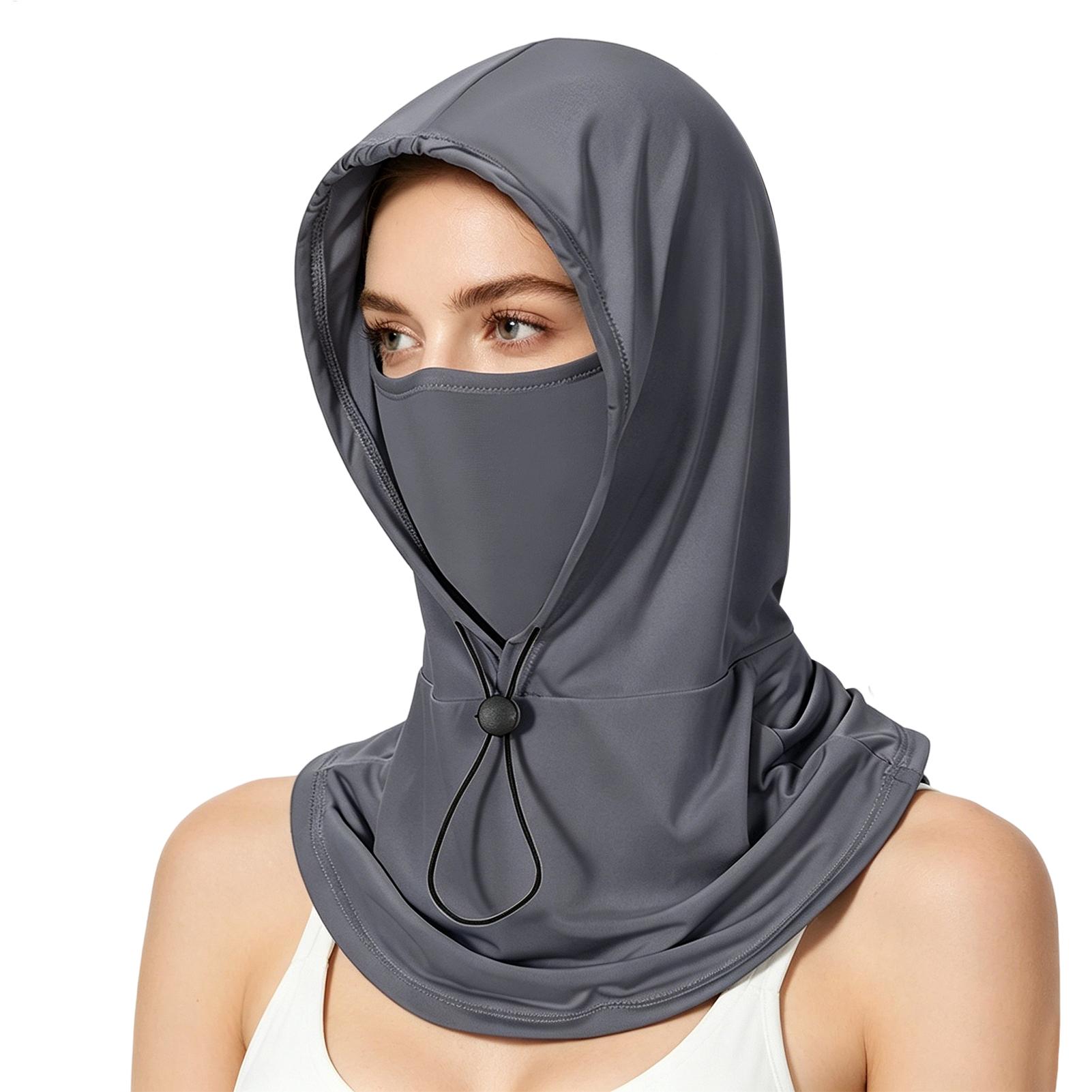 Kids Face Mask - Cagoule Rafraîchissante Anti-UV Respirante en Soie