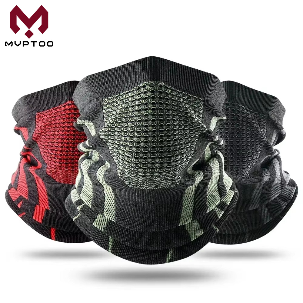 Respirator Half Face - Masque Bandana doux, écharpe de cou,