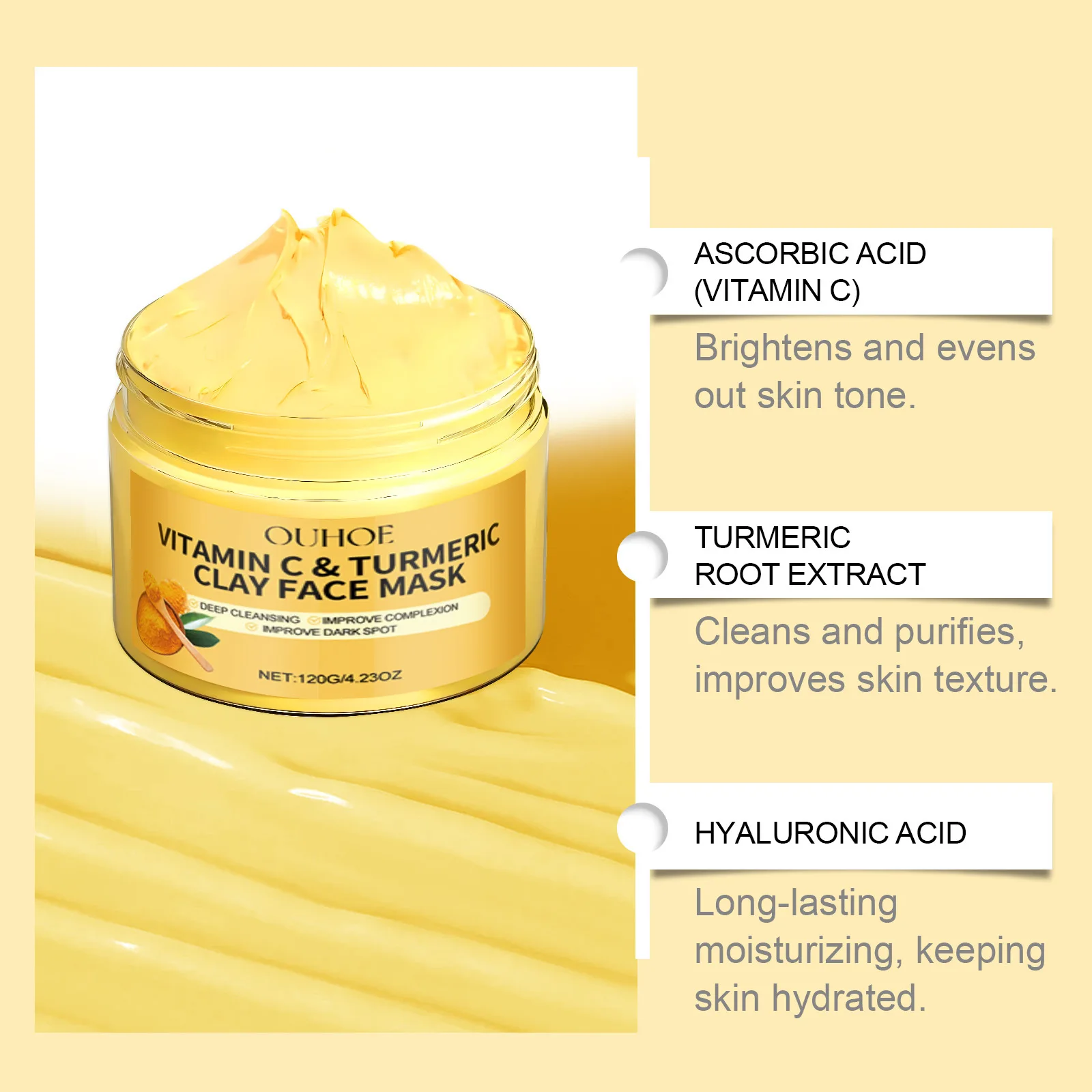 Masque de boue au curcuma à la - Dust Mask Construction avis et prix