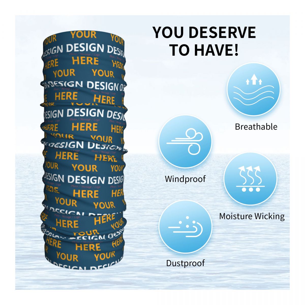 Personnalisez votre conception - Neck Gaiter Face Cover avis et prix