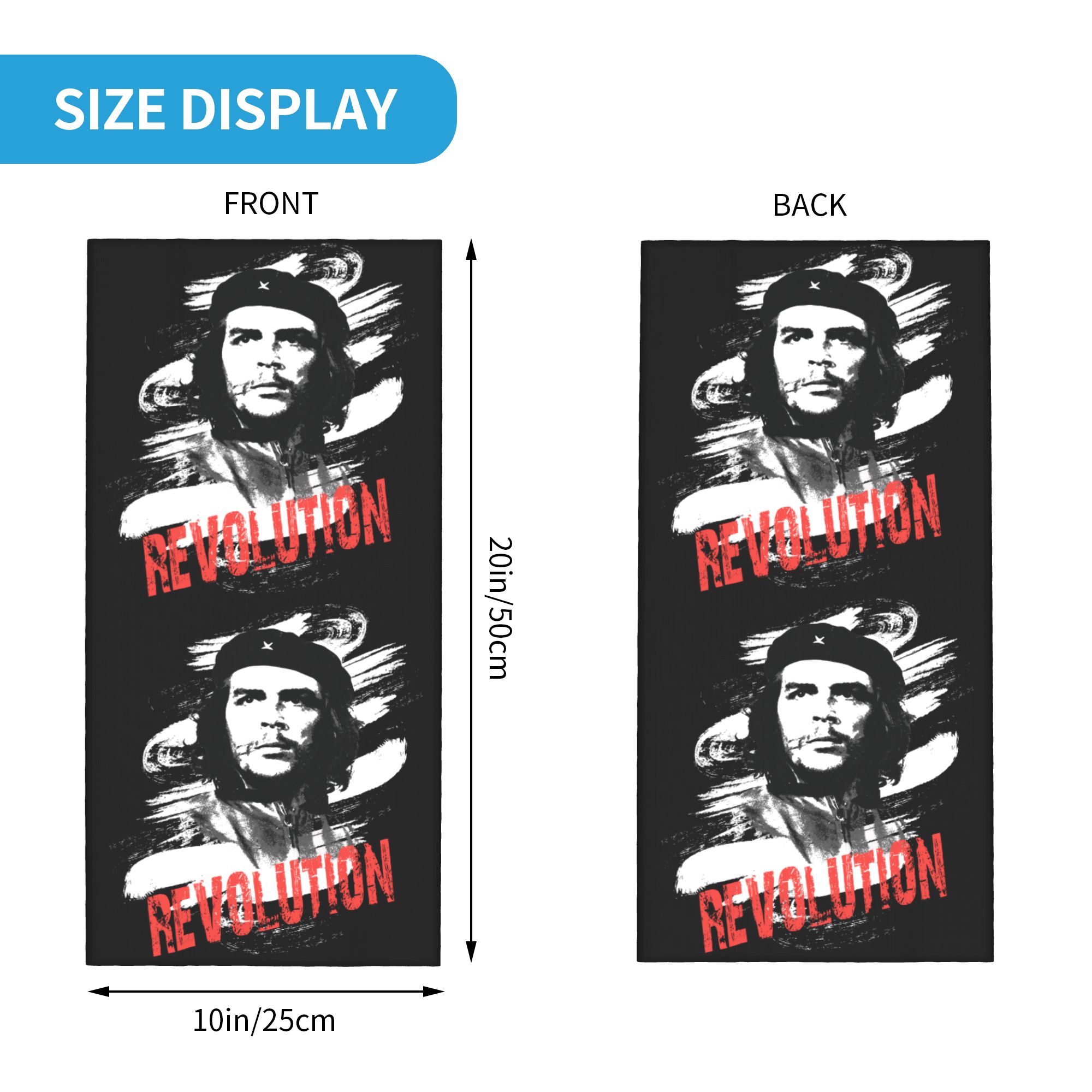 Personnalisé Che Guevara révol - Neck Gaiter Face Cover avis et prix