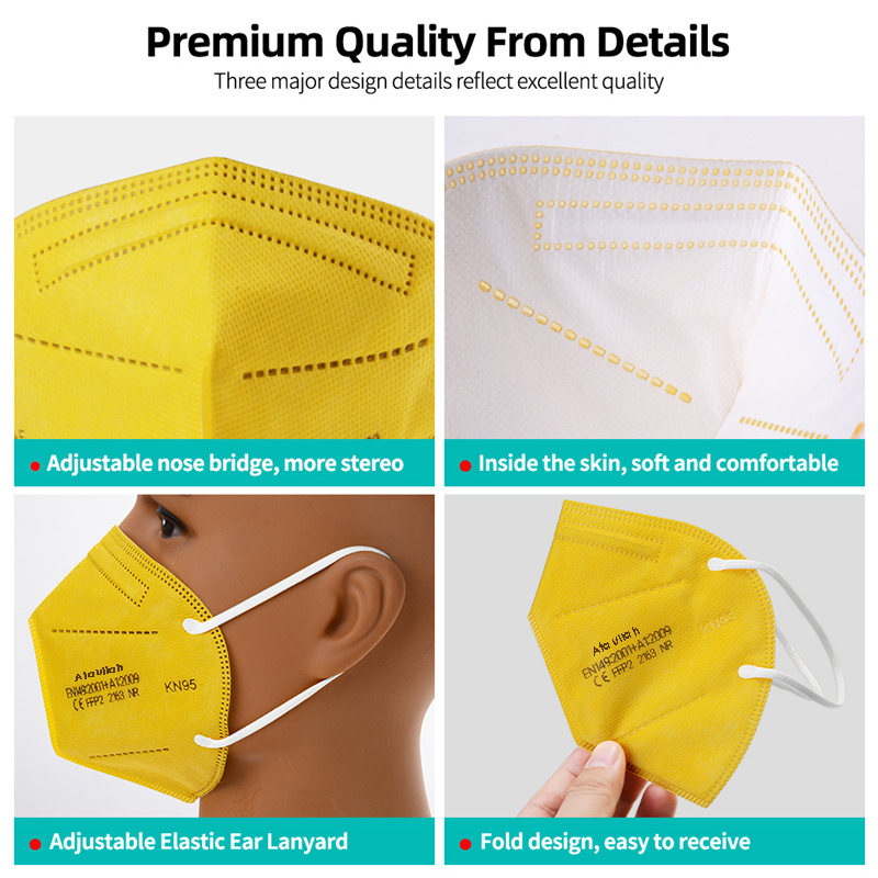 Ataullah ffp2 masque facial kn - Disposable Surgical Mask avis et prix