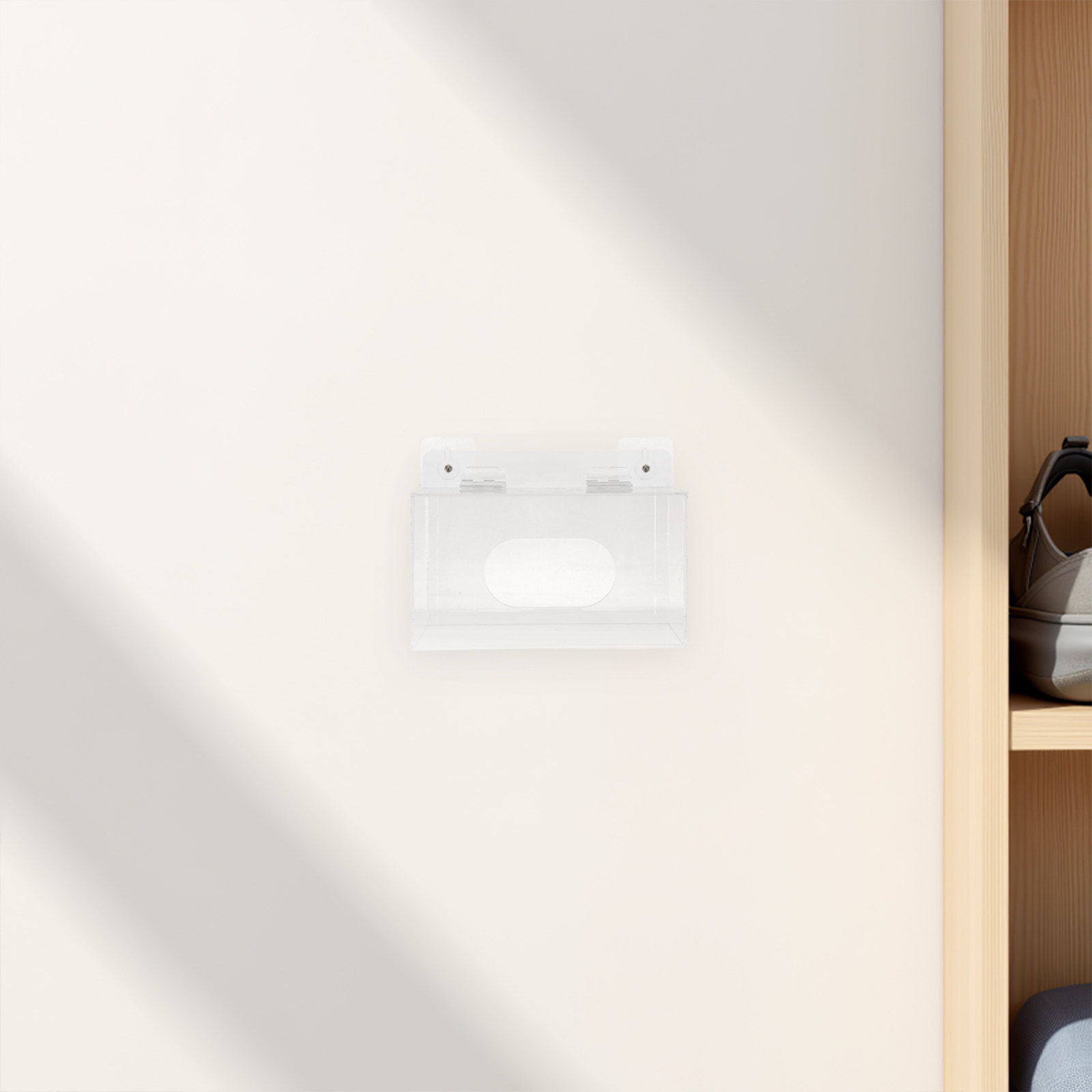 Support mural transparent en a - Face Mask Storage Box avis et prix